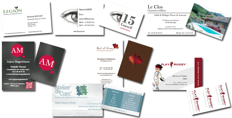 Cartes de visite